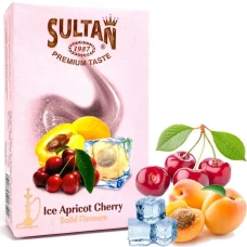 Тютюн Sultan Ice Apricot Cherry (Абрикос Вишня Лід) 50гр